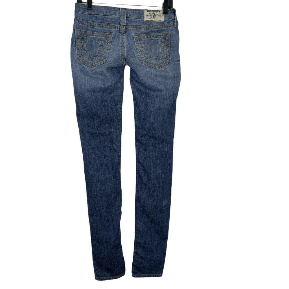 True Religion Skinny Jeans Light Wash Low Rise_6